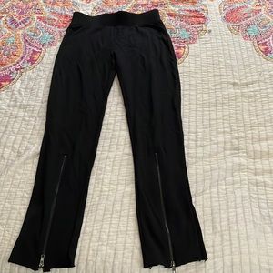 NWT Soul Cycle Black Zip Pants